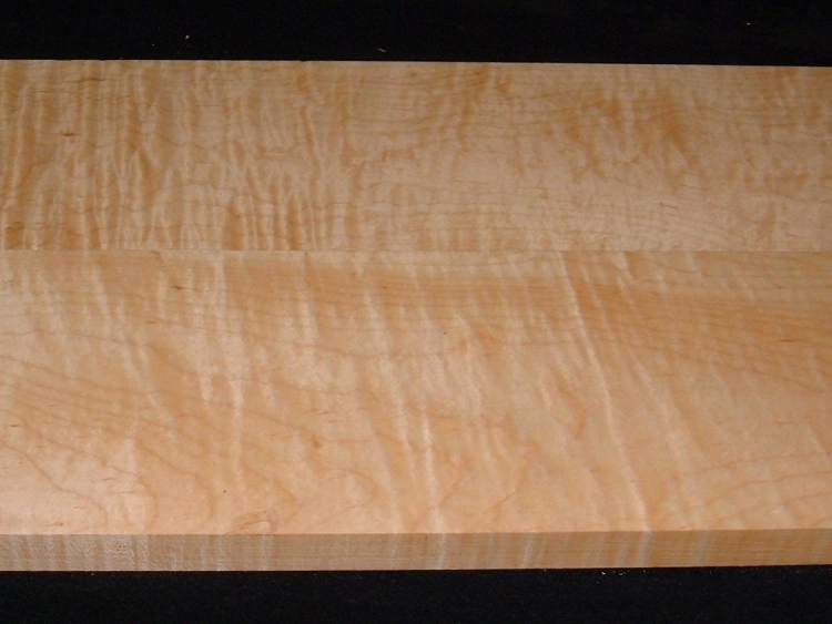M2610-495z, +13/16x5-5/8x46, 15/16x6-1/8x46, Curly Tiger Figured Maple, 2 Bd Set Cut from same plank
