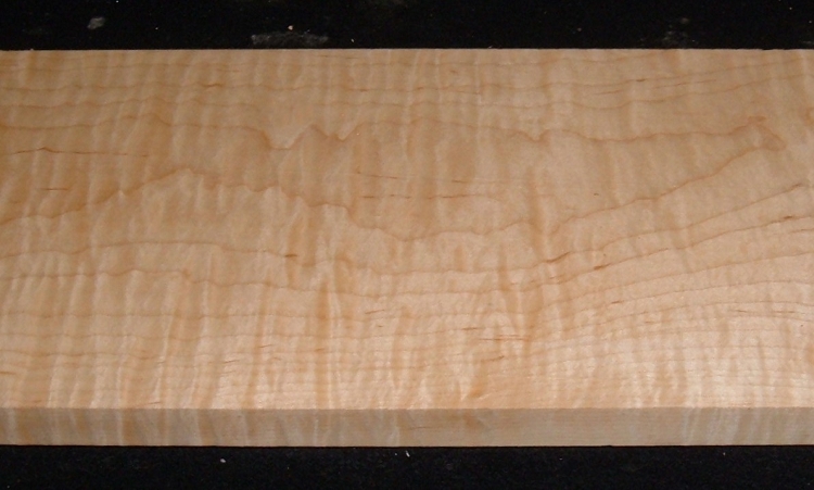 M2610-513z, 13/16x6-7/8x46, Curly Tiger Figured Maple