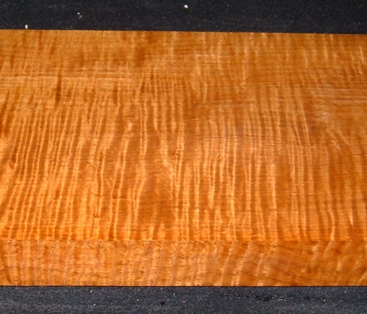 QRM2610-192T, 1-13/16x9x29, 8/4 Roasted Torrefied,  Quartersawn Curly Tiger Maple 