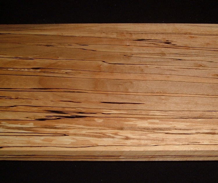 SPMS-7616, 15/16x9-1/4x27+, Spalted Soft Maple