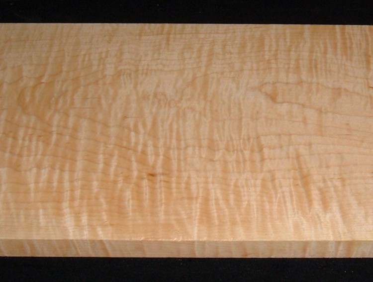 M2610-501z, 7/8x10-1/8x53, Curly Tiger Maple, Curly Tiger Figured Maple, (Note: M2610-500z from same plank) 