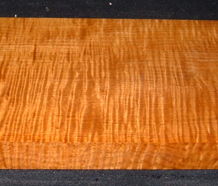 QRM2610-192T, 1-13/16x9x29, 8/4 Roasted Torrefied,  Quartersawn Curly Tiger Maple 